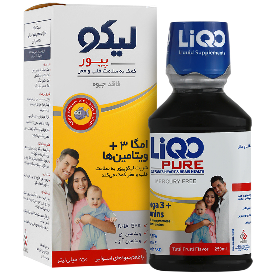 شربت امگا 3 لیکو پیور ابیان