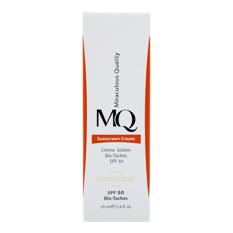 کرم ضد آفتاب  ام کیو بایوتاچ SPF50 بژ طبیعی