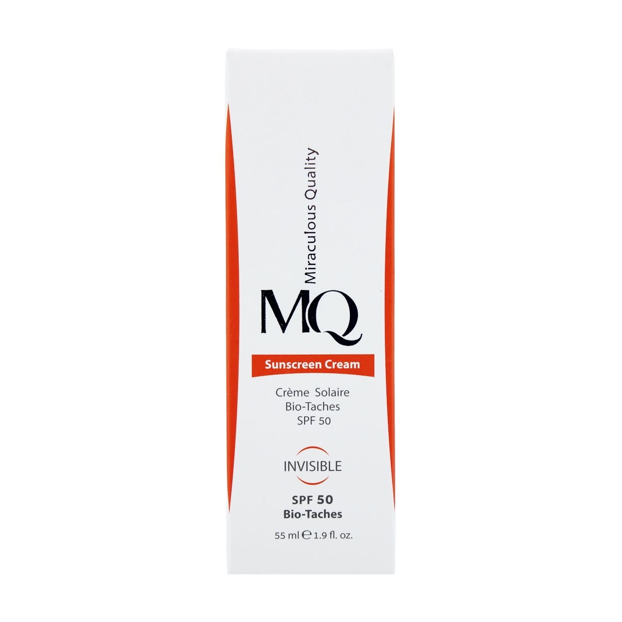 کرم ضد آفتاب و ضد لک بی‌رنگ ام کیو بایوتاچ SPF50