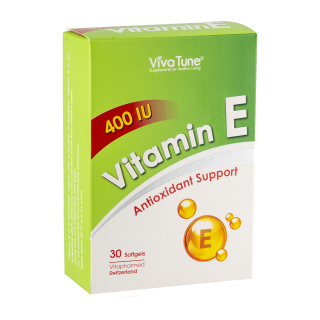 سافت ژل ویتامین E 400 واحد ویواتیون
