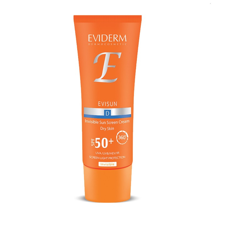 کرم ضد آفتاب بی‌رنگ اویسان D اویدرم SPF50+ مناسب پوست خشک
