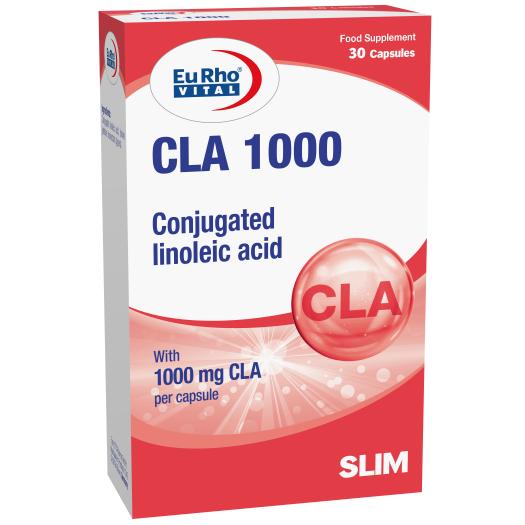 کپسول CLA 1000 میلی‌گرم یوروویتال 30 عددی