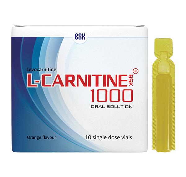 ویال خوراکی ال کارنیتین 1000 بی اس کی